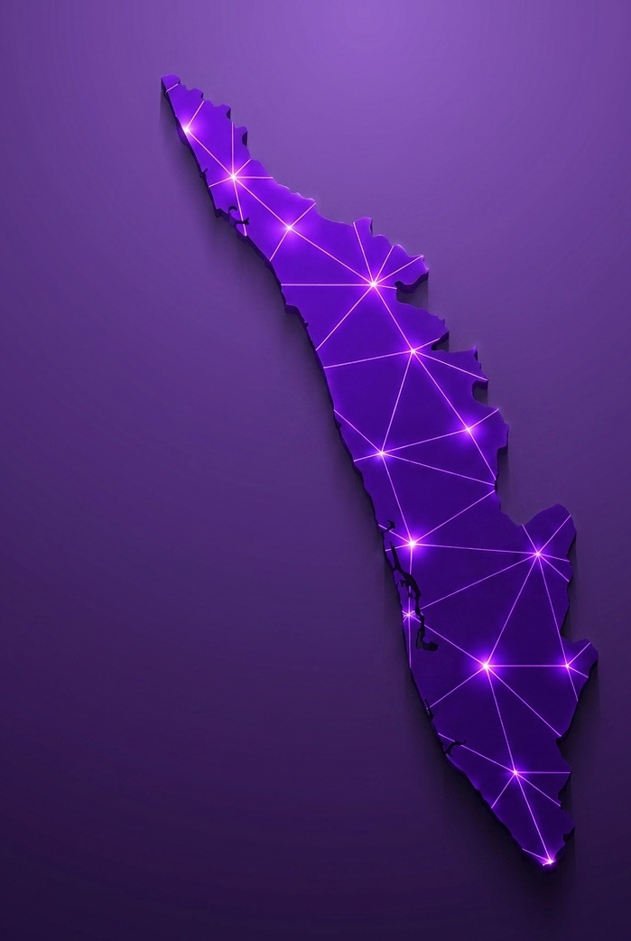 Kerala Network Map